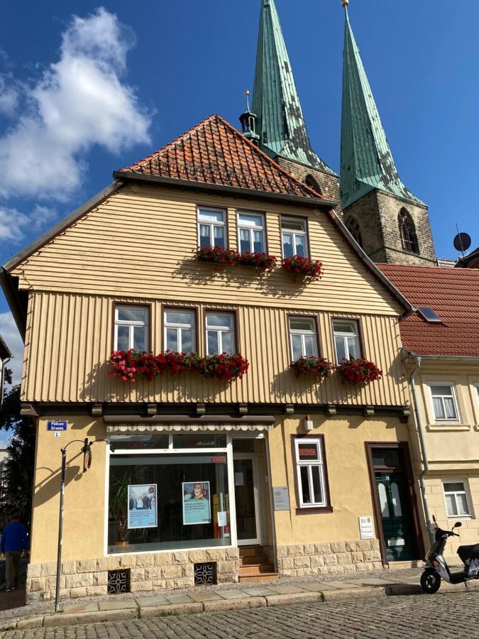 Zum Mathildenbrunnen Apartment Кведлинбург Екстериор снимка